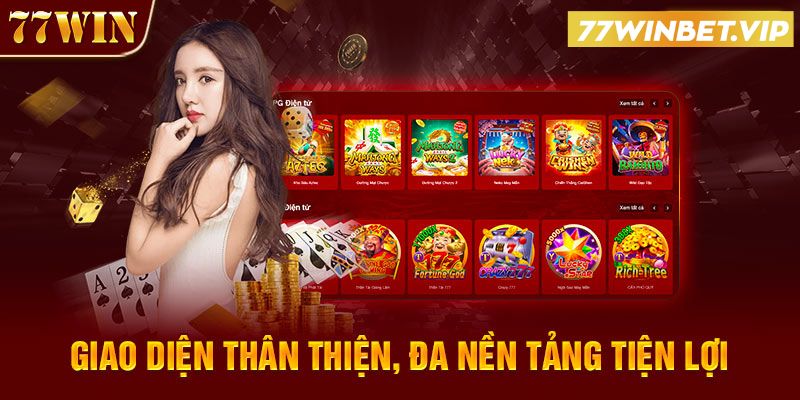 Giới thiệu các điểm mạnh tại kho game 77win